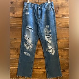 Distressed Jeans